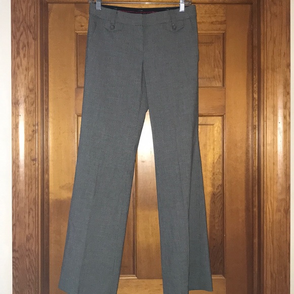 Black and White Checked Business Slacks - Picture 1 of 2